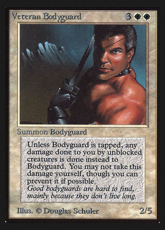 Veteran Bodyguard (IE) [Intl. Collectors’ Edition] | Arkham Games and Comics