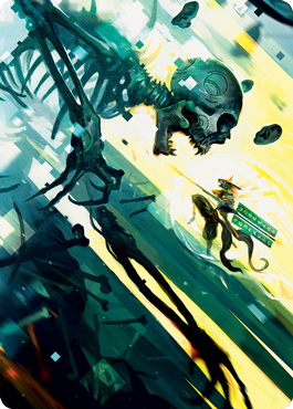 Repel the Vile Art Card [Kamigawa: Neon Dynasty Art Series] | Arkham Games and Comics