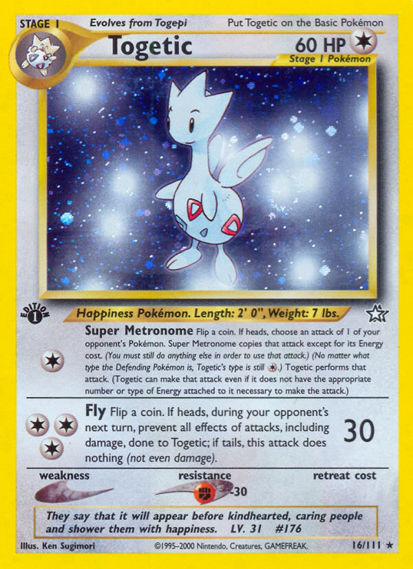 Togetic (16/111) [Neo Genesis 1st Edition] | Arkham Games and Comics