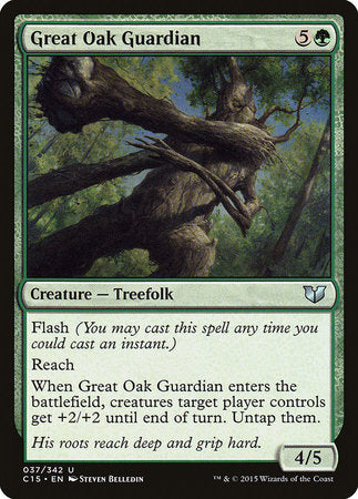 Great Oak Guardian [Commander 2015] | Arkham Games and Comics