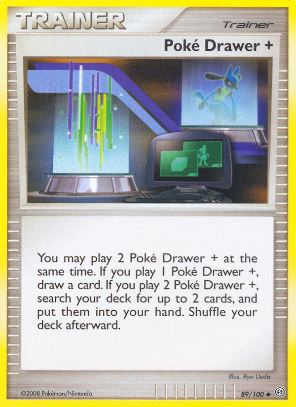 Poke Drawer + (89/100) [Diamond & Pearl: Stormfront] | Arkham Games and Comics
