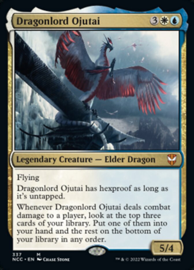 Dragonlord Ojutai [Streets of New Capenna Commander] | Arkham Games and Comics