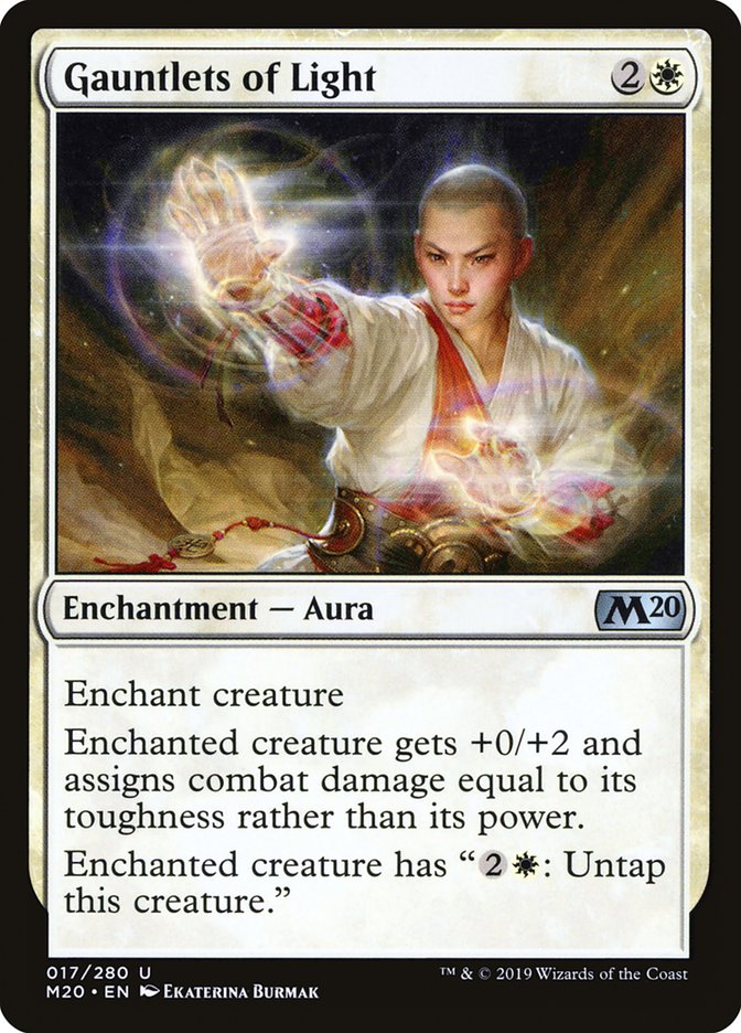 Gauntlets of Light [Core Set 2020] | Arkham Games and Comics
