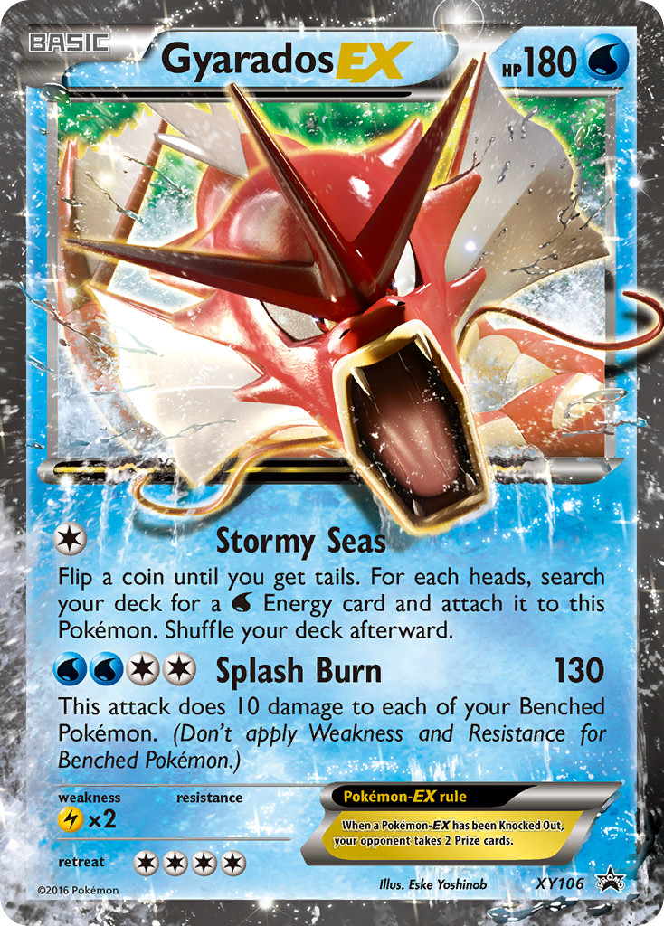 Gyarados EX (XY106) [XY: Black Star Promos] | Arkham Games and Comics