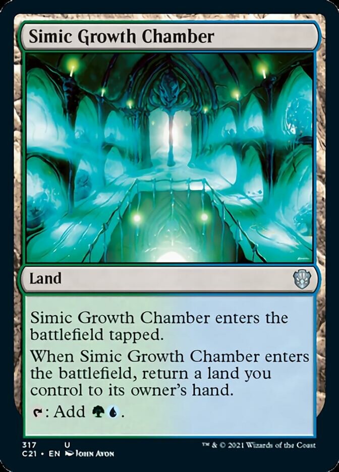 Simic Growth Chamber [Commander 2021] | Arkham Games and Comics