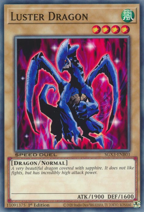 Luster Dragon [SGX3-ENB03] Common | Arkham Games and Comics