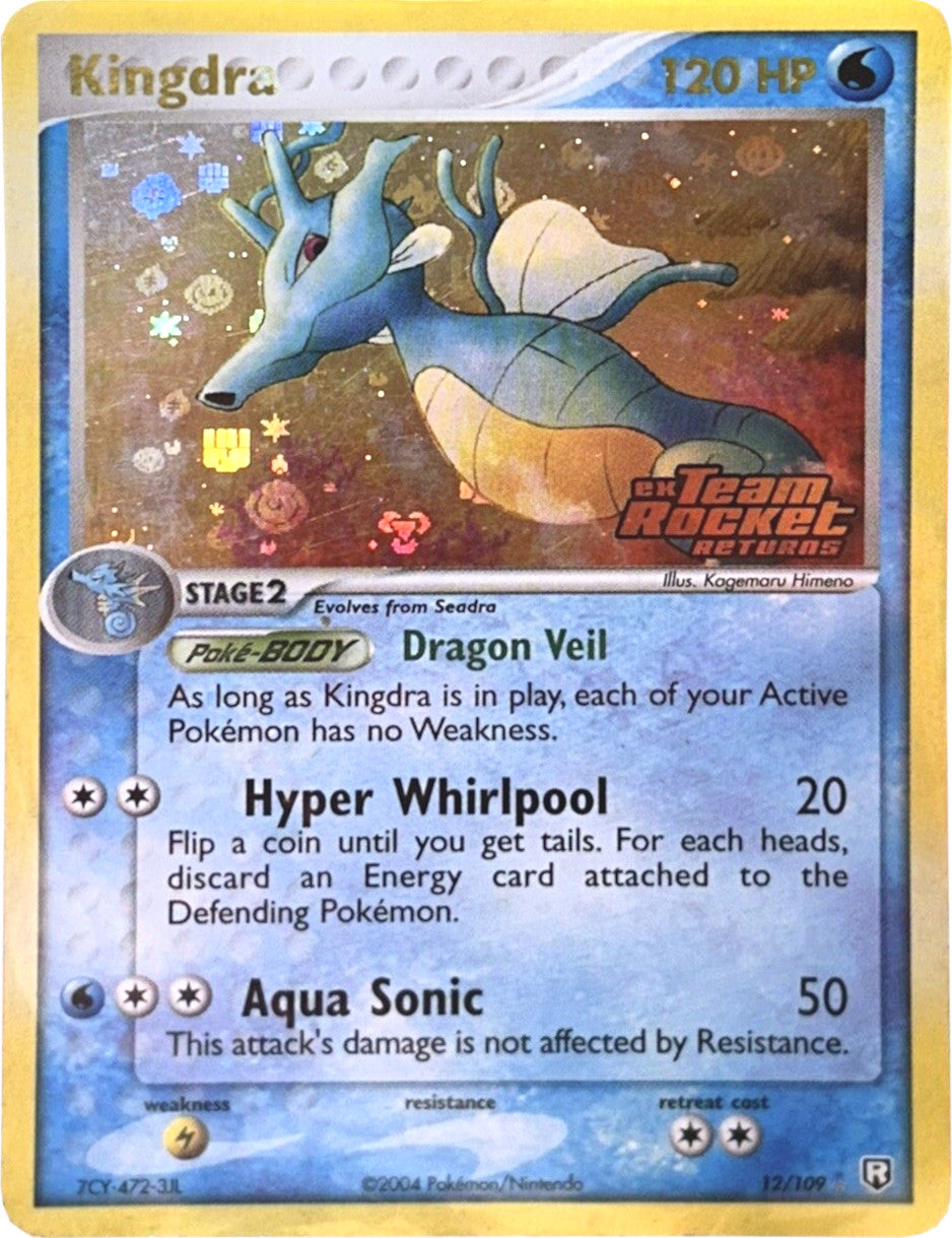 Kingdra (12/109) (Stamped) [EX: Team Rocket Returns] | Arkham Games and Comics