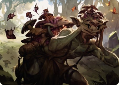 Sprouting Goblin Art Card [Dominaria United Art Series] | Arkham Games and Comics