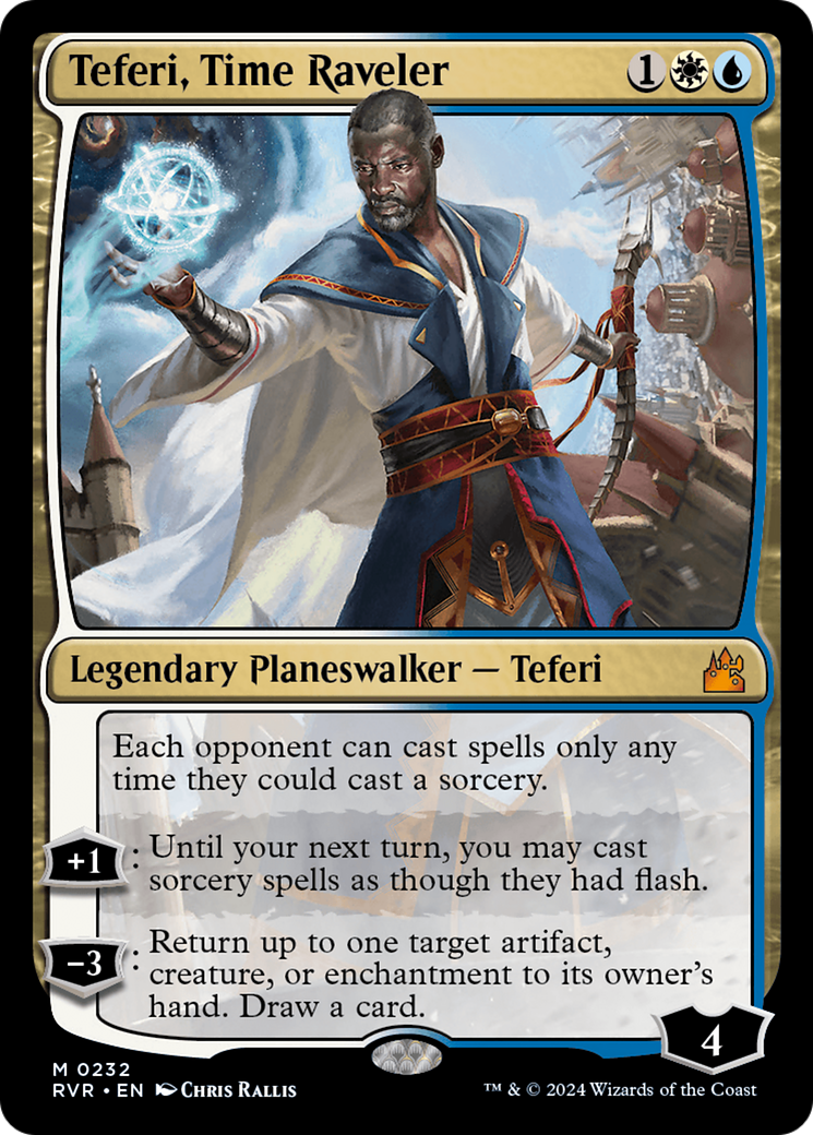 Teferi, Time Raveler [Ravnica Remastered] | Arkham Games and Comics