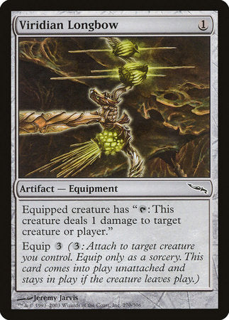 Viridian Longbow [Mirrodin] | Arkham Games and Comics