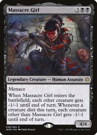 Massacre Girl [War of the Spark] | Arkham Games and Comics