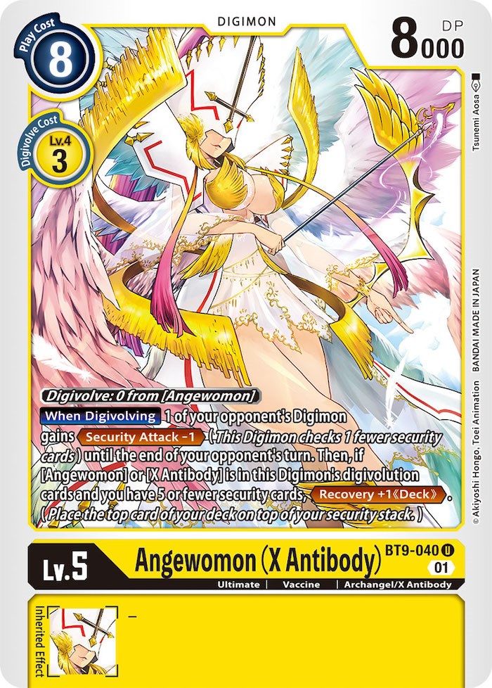 Angewomon (X Antibody) [BT9-040] [X Record] | Arkham Games and Comics