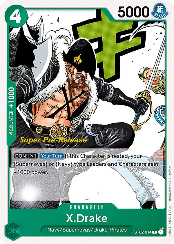 X.Drake [Super Pre-Release Starter Deck: Worst Generation] | Arkham Games and Comics