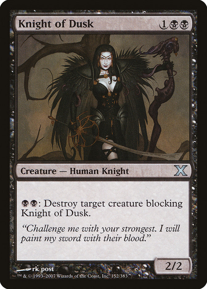 Knight of Dusk [Tenth Edition] | Arkham Games and Comics