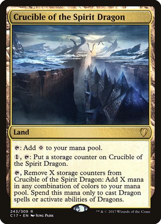 Crucible of the Spirit Dragon [Commander 2017] | Arkham Games and Comics