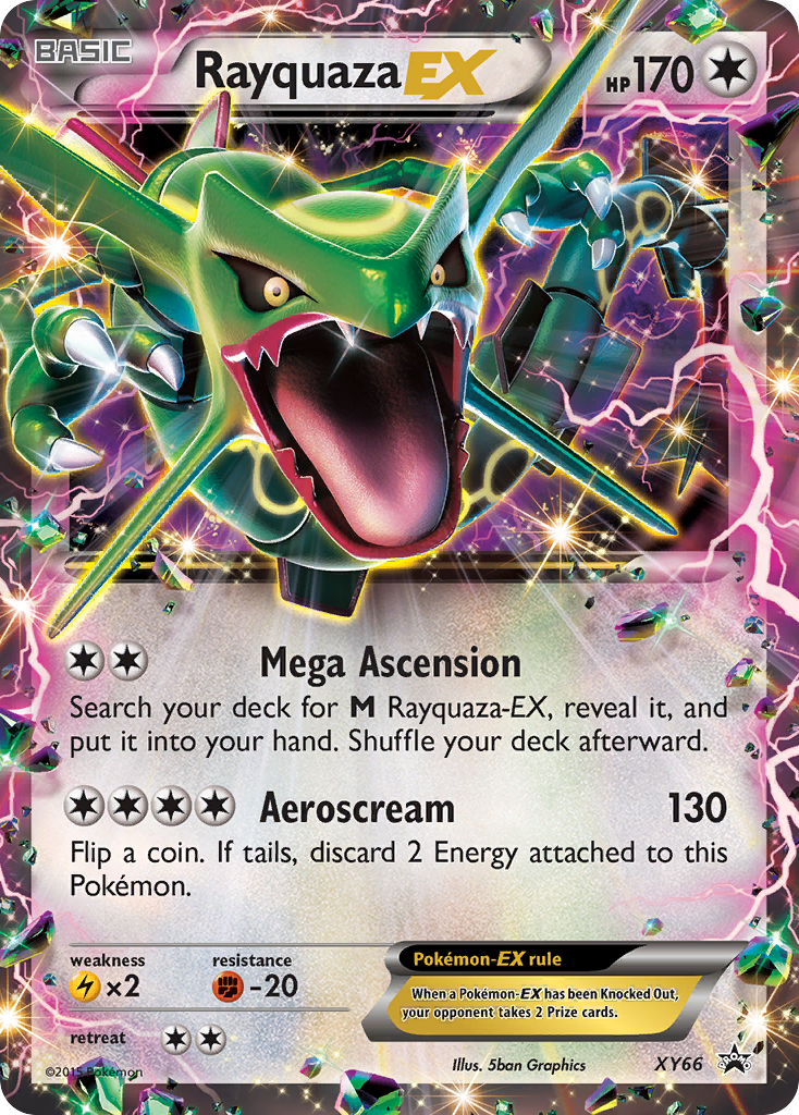 Rayquaza EX (XY66) [XY: Black Star Promos] | Arkham Games and Comics