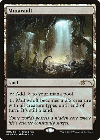 Mutavault [Grand Prix Promos] | Arkham Games and Comics