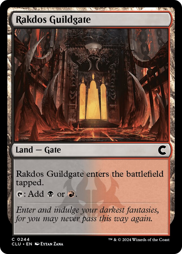 Rakdos Guildgate [Ravnica: Clue Edition] | Arkham Games and Comics