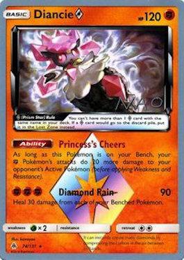 Diancie Prism Star (74/131) (Buzzroc - Naohito Inoue) [World Championships 2018] | Arkham Games and Comics