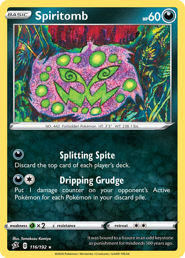 Spiritomb (116/192) [Sword & Shield: Rebel Clash] | Arkham Games and Comics