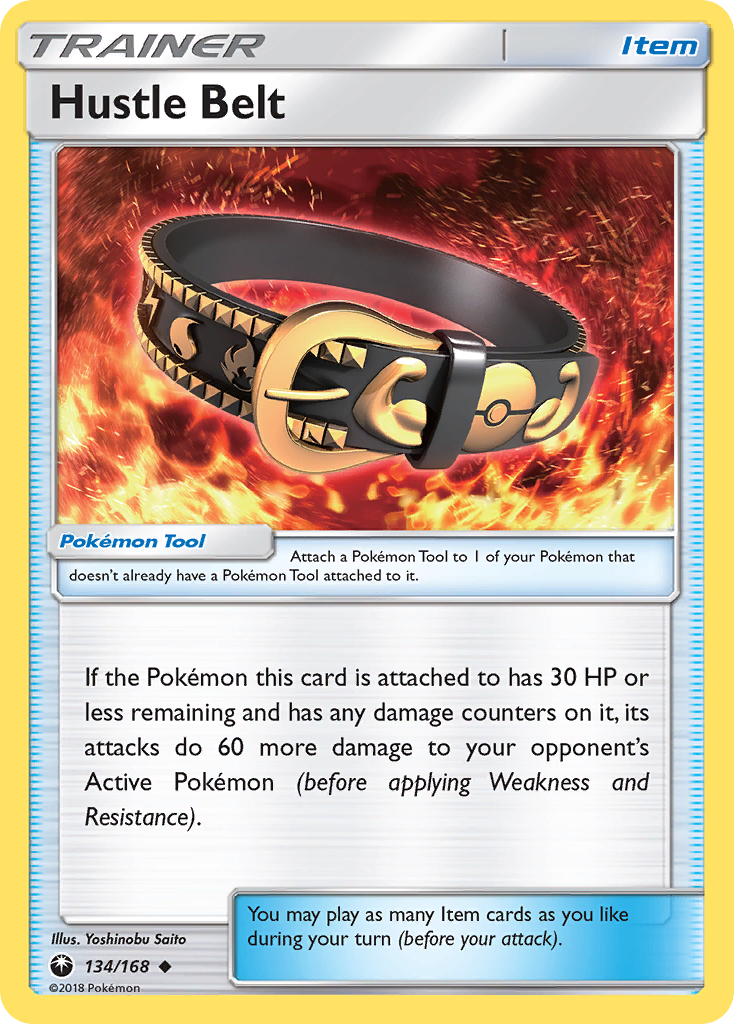 Hustle Belt (134/168) [Sun & Moon: Celestial Storm] | Arkham Games and Comics