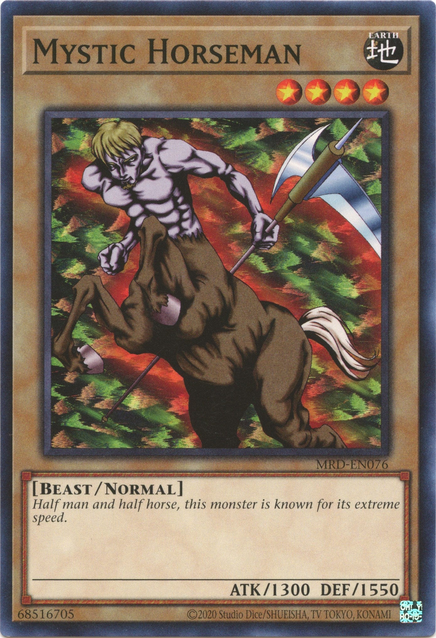 Mystic Horseman (25th Anniversary) [MRD-EN076] Common | Arkham Games and Comics