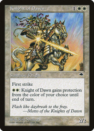 Knight of Dawn [Tempest] | Arkham Games and Comics
