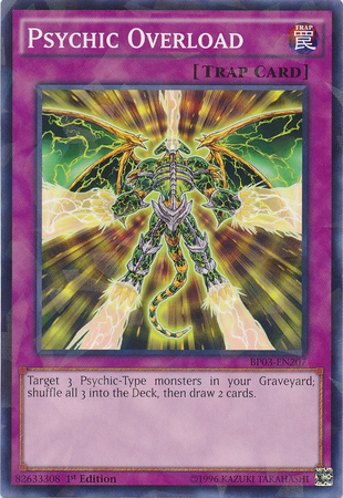 Psychic Overload [BP03-EN207] Shatterfoil Rare | Arkham Games and Comics