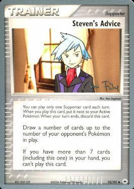 Steven's Advice (92/101) (Blaziken Tech - Chris Fulop) [World Championships 2004] | Arkham Games and Comics