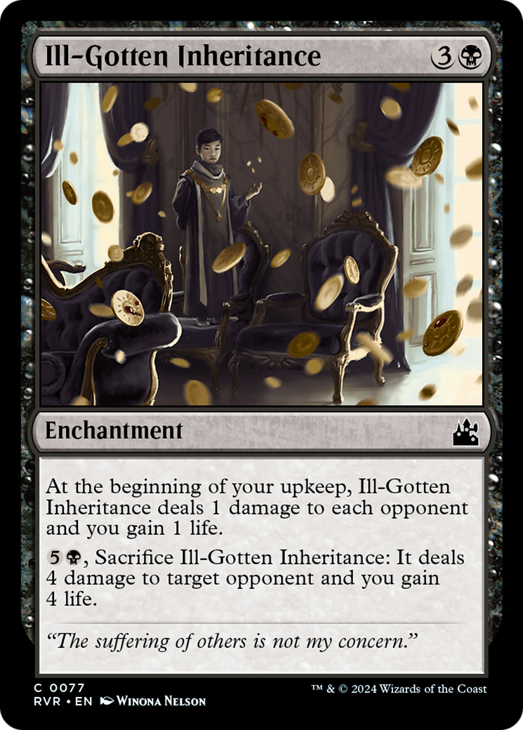 Ill-Gotten Inheritance [Ravnica Remastered] | Arkham Games and Comics
