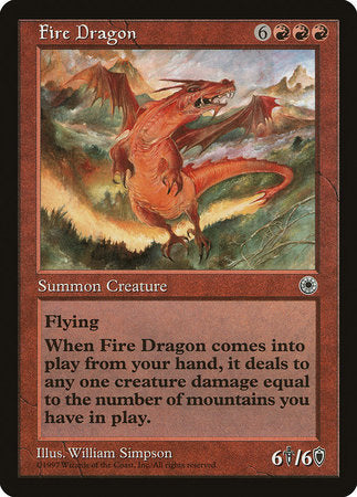 Fire Dragon [Portal] | Arkham Games and Comics