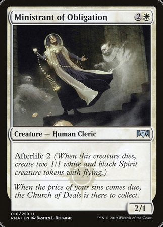Ministrant of Obligation [Ravnica Allegiance] | Arkham Games and Comics