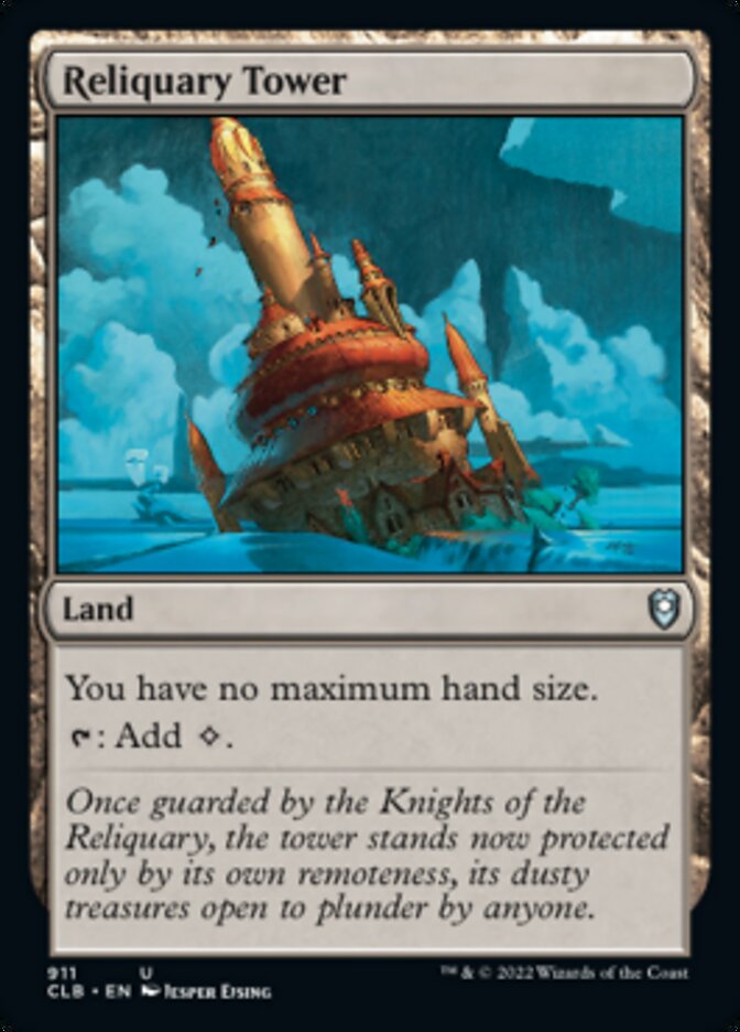 Reliquary Tower [Commander Legends: Battle for Baldur's Gate] | Arkham Games and Comics