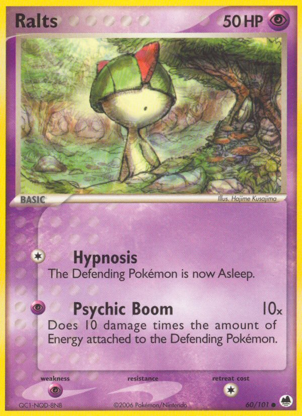 Ralts (60/101) [EX: Dragon Frontiers] | Arkham Games and Comics