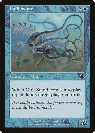 Gulf Squid [Prophecy] | Arkham Games and Comics