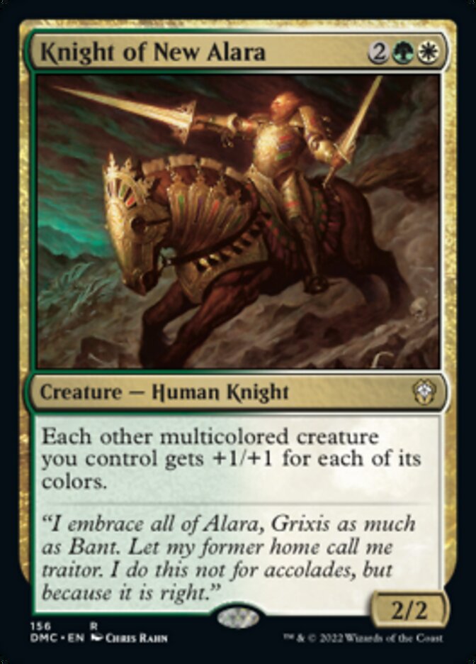 Knight of New Alara [Dominaria United Commander] | Arkham Games and Comics