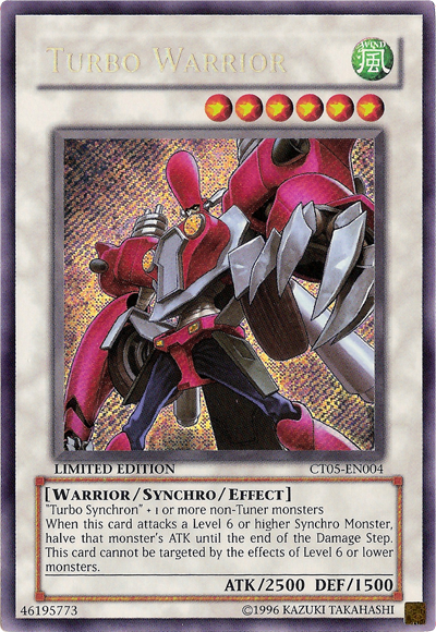 Turbo Warrior [CT05-EN004] Secret Rare | Arkham Games and Comics