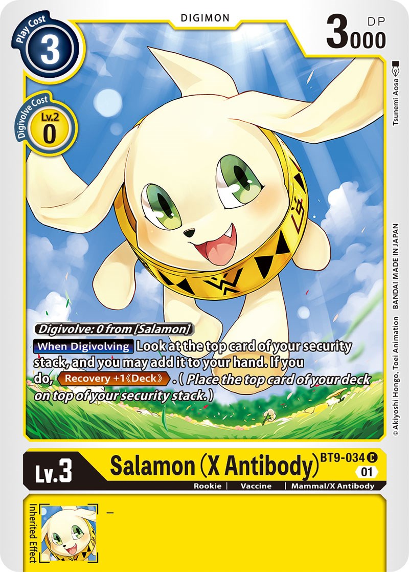 Salamon (X Antibody) [BT9-034] [X Record] | Arkham Games and Comics