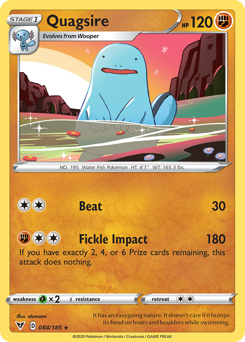 Quagsire (084/185) [Sword & Shield: Vivid Voltage] | Arkham Games and Comics