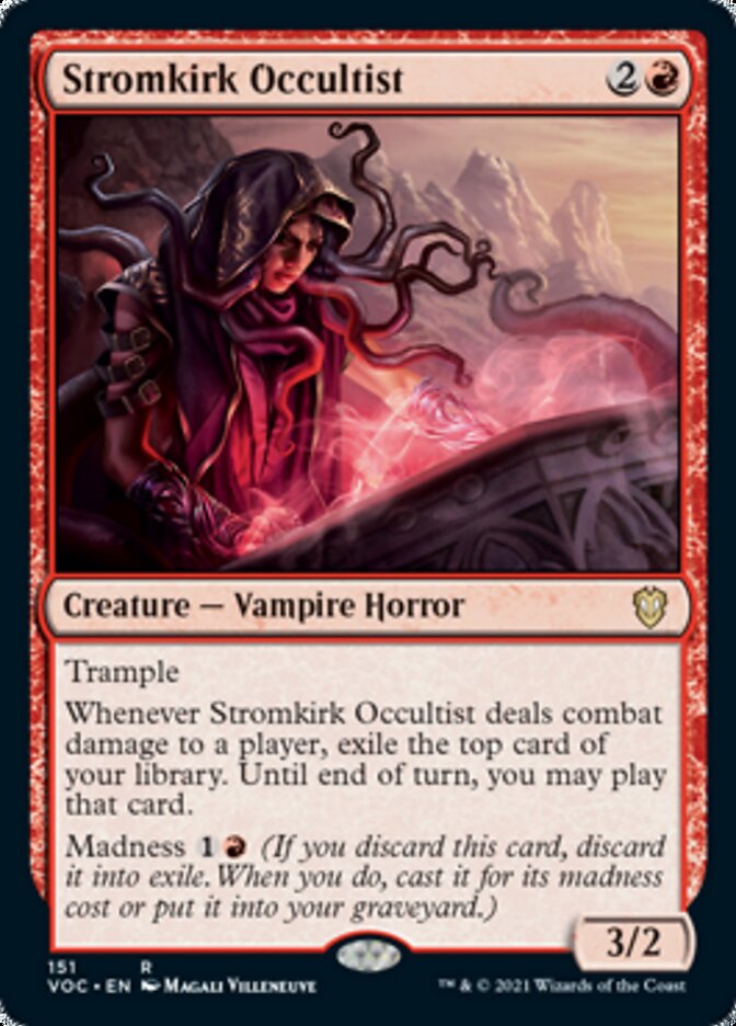 Stromkirk Occultist [Innistrad: Crimson Vow Commander] | Arkham Games and Comics