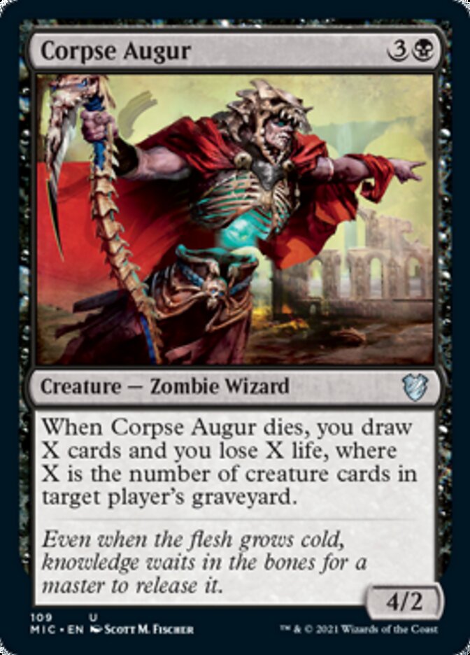 Corpse Augur [Innistrad: Midnight Hunt Commander] | Arkham Games and Comics