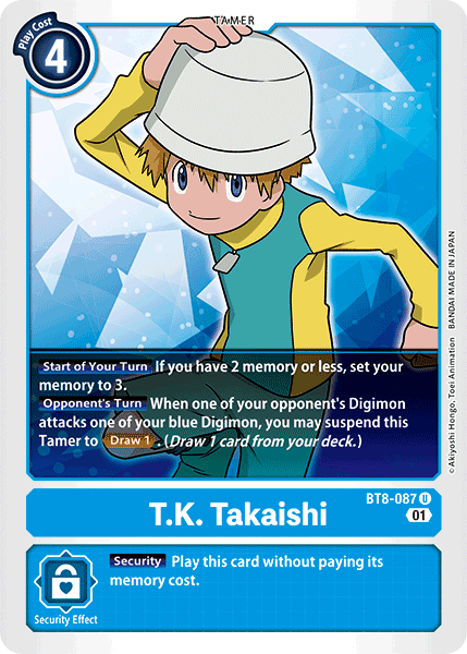 T.K. Takaishi [BT8-087] [New Awakening] | Arkham Games and Comics