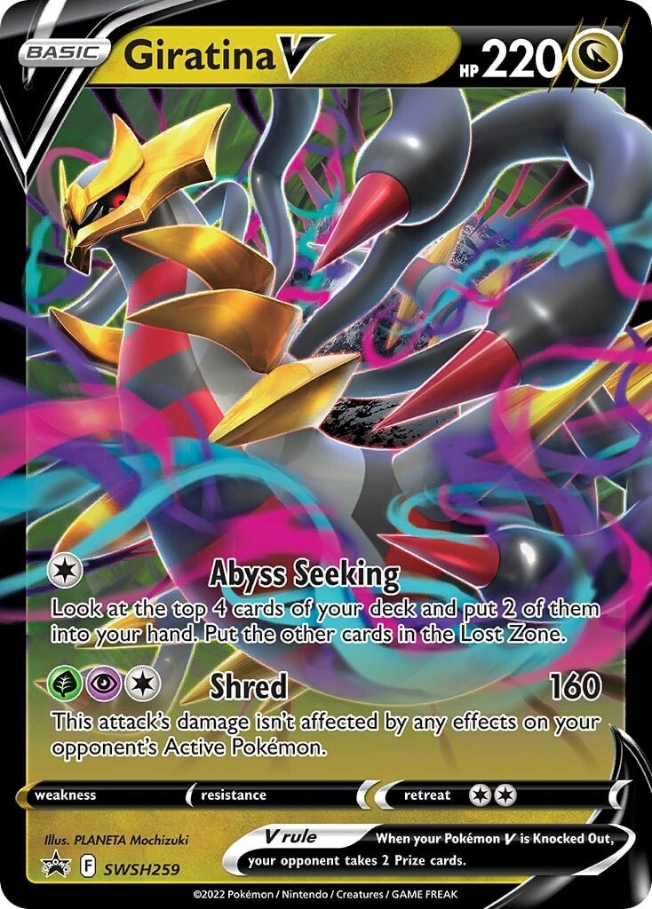 Giratina V (SWSH259) [Sword & Shield: Black Star Promos] | Arkham Games and Comics