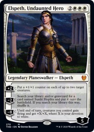 Elspeth, Undaunted Hero [Theros Beyond Death] | Arkham Games and Comics