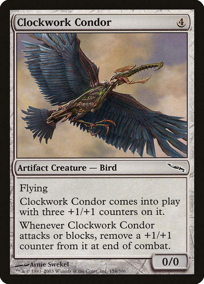 Clockwork Condor [Mirrodin] | Arkham Games and Comics