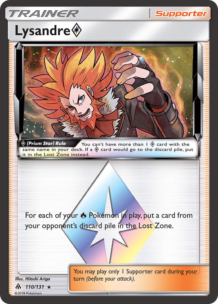 Lysandre (110/131) (Prism Star) [Sun & Moon: Forbidden Light] | Arkham Games and Comics