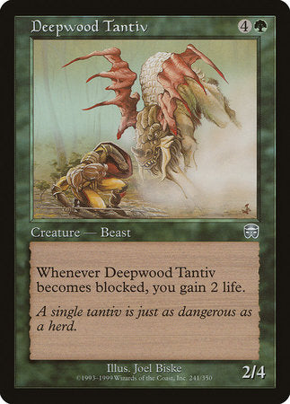 Deepwood Tantiv [Mercadian Masques] | Arkham Games and Comics