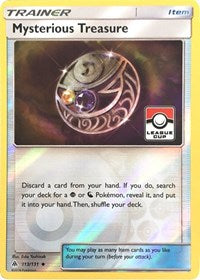 Mysterious Treasure (113/131) (League Promo) [Sun & Moon: Forbidden Light] | Arkham Games and Comics