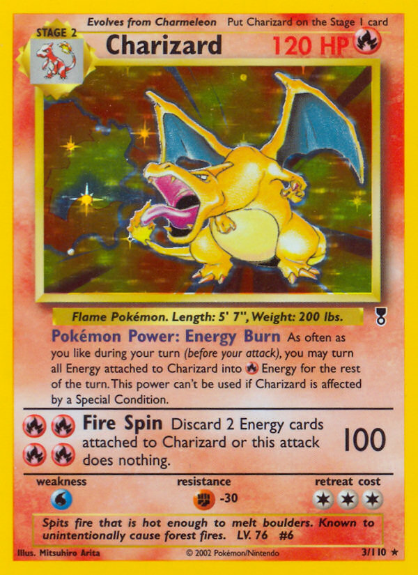 Charizard (3/110) [Legendary Collection] | Arkham Games and Comics