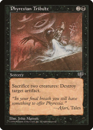 Phyrexian Tribute [Mirage] | Arkham Games and Comics